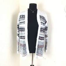 CARDIGAN OPEN FRONT AZTEC PRINT SIZE SMALL
