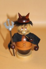 Christian Ulbricht Räuchermann Miniwichtel Teufelchen 35213 Erzgebirge RAR