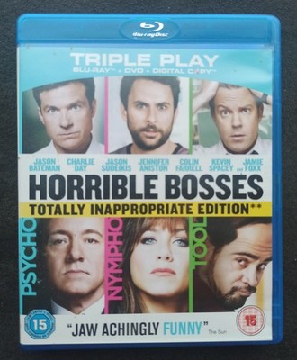 Blue-Ray + DVD ''HORRIBLE BOSSES'' (Kill The Boss) s. guter Zustand, Kombiversand 