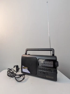 Panasonic GX500 tragbares 4-Band Radio mit Stecker funktionstüchtig und geprüfter Zustand - Bild 1 von 4