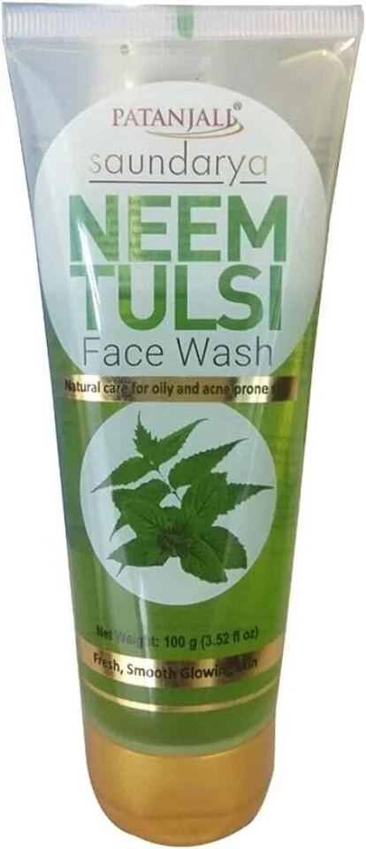 Lavagem facial Patanjali Ayurveda Saundraya Neem & Tulsi - Imagem 3 de 3