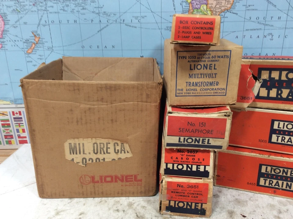 Lionel 9  Empty Original Box - Image 2 of 4