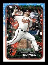 2024 Topps Holiday Corbin Burnes #H7 Baltimore Orioles