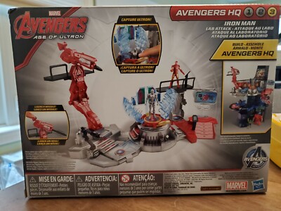 Marvel Avengers Age of Ultron Iron Man Attack Lab Action Figure