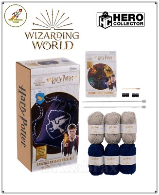 Harry Potter Wizarding World Hogwarts Ravenclaw Wende Rucksack Strickset