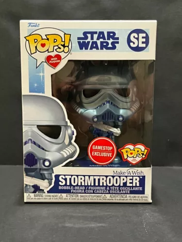 FUNKO POP! Star Wars MAKE A WISH Metallic Stormtrooper SE *IN HAND*
