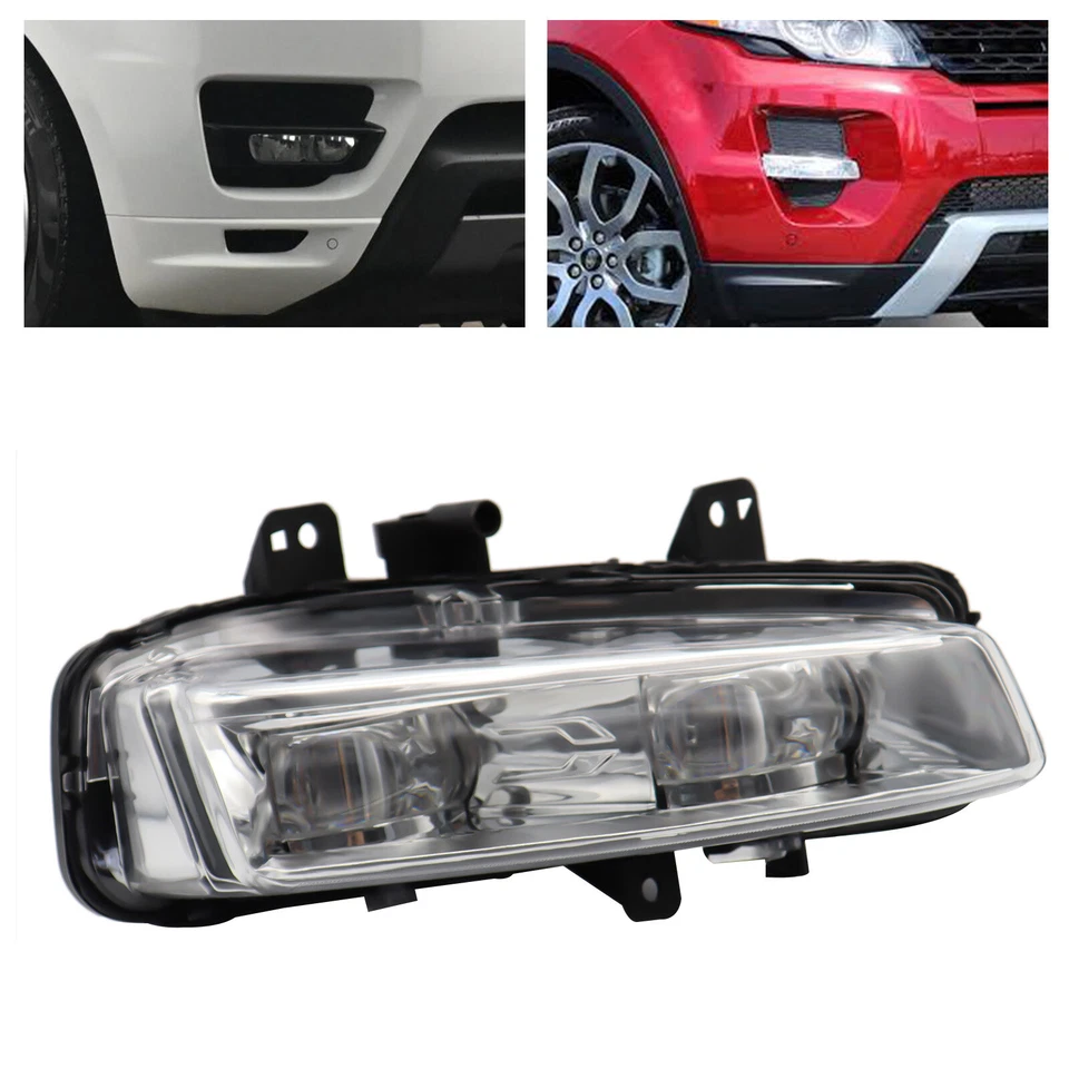LED Front Bumper Fog Lights Lamp For Land Range Rover Evoque 2012 2013 2014 2015 Foto 2 de 4