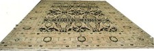 A Stunning Palatial 12' x 16' Black Ground Azari Rug