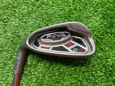 Ping G15 Green Dot 9 Iron / LEFT HANDED / Regular Steel ~36'' / jl0278