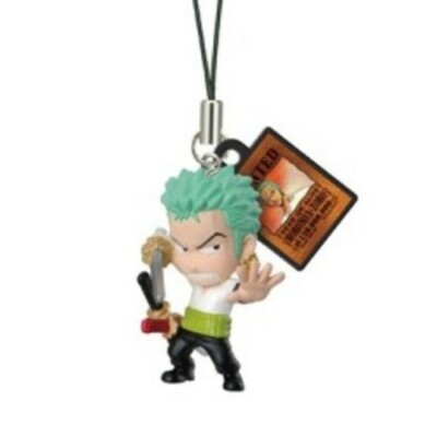 ONE PIECE - Wanted - Roronoa Zoro Phone Strap Bandai