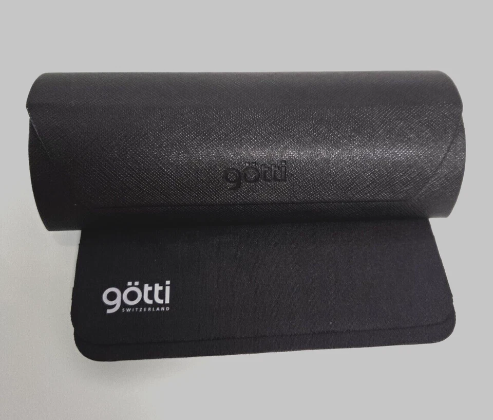 СОВЕРШЕННО НОВЫЙ!! Götti Швейцария очки солнцезащитные очки черный жесткий чехол с тканью! - Изображение 2 из 4