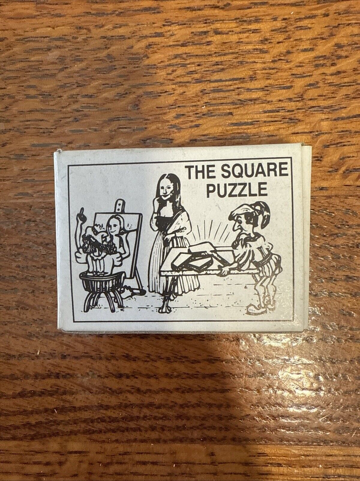 Bits & Pieces The SQUARE PUZZLE Novelty 4 Piece In Box