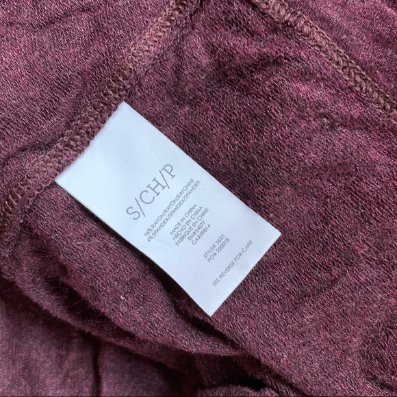 Sweat à capuche en tissu éponge à logo | Bordeaux | Tommy Hilfiger