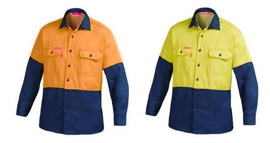 Hi Vis - Camisetas De Seguridad Con Capucha De Manga Larga, Ajuste Seco