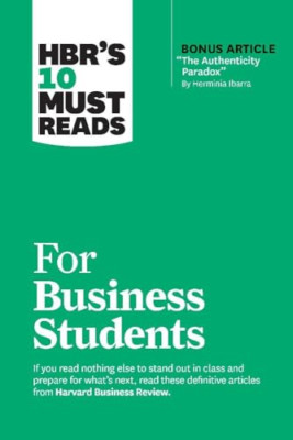Hbr's 10 Must Reads for Business Students (with Bonus A - Paperback NEW Review,