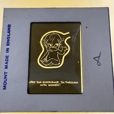 Vintage Kodak Original 35mm slide Eggbert LAF CARTOON Baby Lester Friedman #8