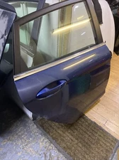 FORD FIESTA MK7 FL 2010 REF-B480 / DRIVER SIDE REAR COMPLETE DOOR IN BLUE