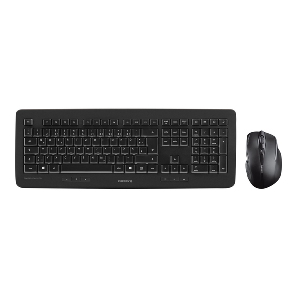 Cherry Dw 5100 Kabelloses Tastatur-Und-Maus-Set Kabellos Schwarz-image