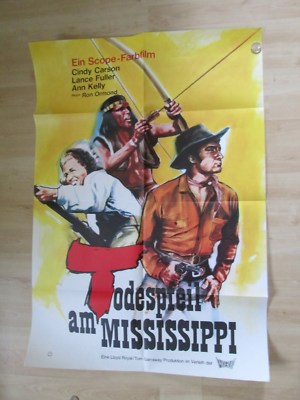 Filmplakat - Todespfeil am Mississippi (Cindy Carson)