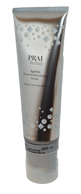 Prai Ageless Throat & Decolletage Serum Jumbo 8oz With Rollerball Applicator