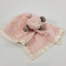 Mary Meyer Baby Pink Pig Lovey Blanket Security Infant Plush Stuffed Animal