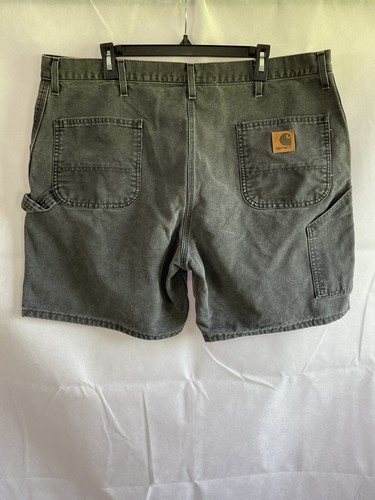 Vintage Carhartt Carpenter Shorts USA Union Made Black Men's Size 42 Tag 44 B2 - Picture 8 of 15