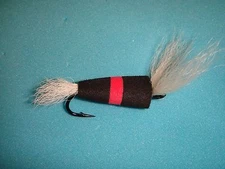 FLY FISHING FLIES - Royal FOAM BOMBER - Size #6  (6 ea.)