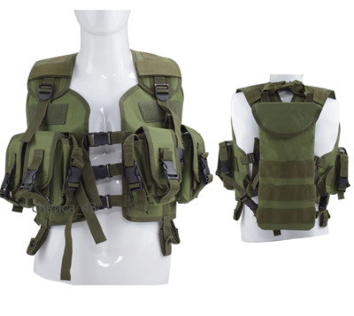 Tactical Vest Multifunctional Portable Military Fans Protective