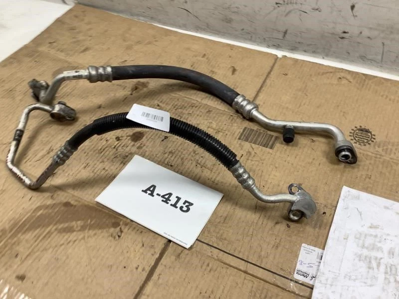 2008 DODGE MAGNUM AC A/C COOLING COOLANT PIPE LINE PAIR w/ DISCHARGE HOSE OEM - Image 2 of 4