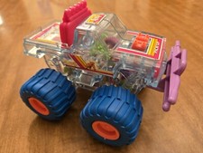 Skeletcar See Through 4 X 4 Pick Up Truck Toy Vintage Rare HTF Free Shipping