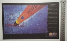 Vintage Sony MD Rare Print Advertisement