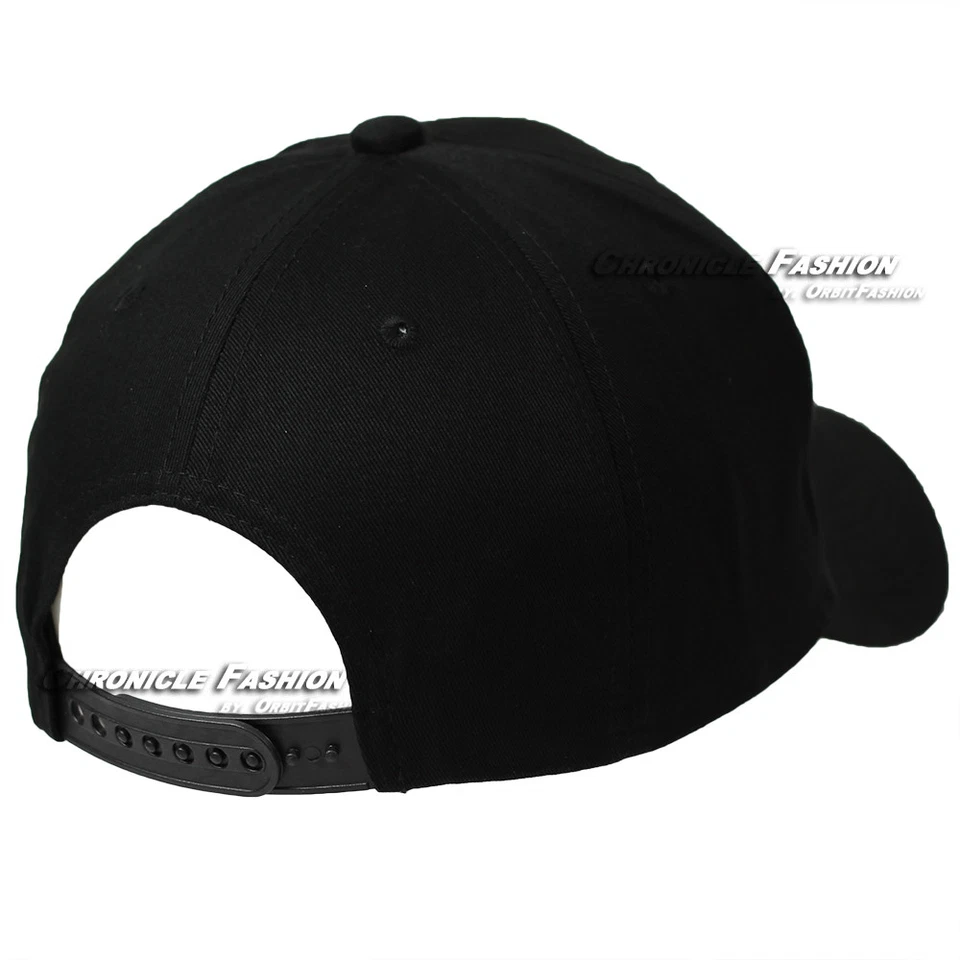 Baseball Cap Snapback Adjustable Plain Blank Solid Casual Classic Mens Hat - Image 3 of 4