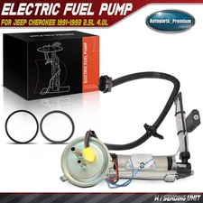 Fuel Pump Assembly & Sender for Jeep Cherokee 1991-1993 I4 2.5L I6 4.0L E7072S