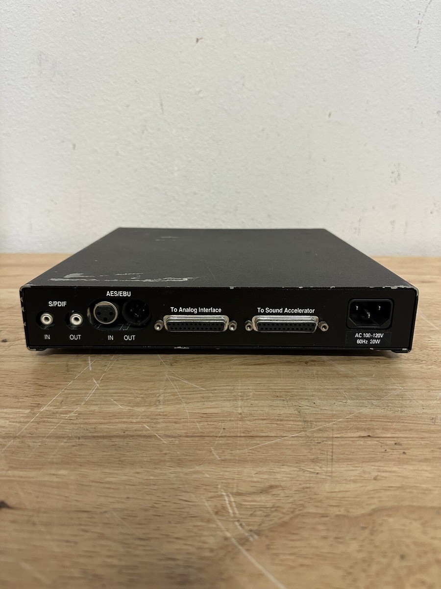 Digidesign Sound Tools DAT I/O Digital Interface Module | eBay