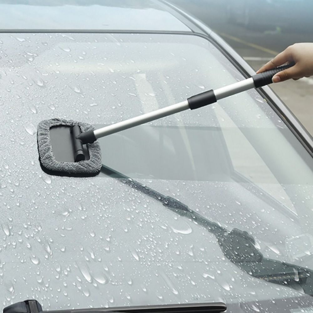 Window Cleaning Brush Defogging Brush Long Handle Car Wash Dust Removal