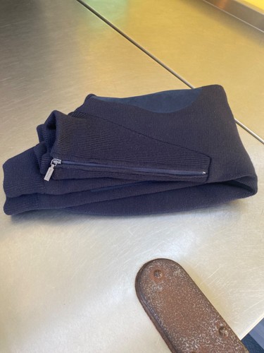 Barbour Storm Mens XXL 50in Blue Waterproof Merino Wool Lined Jumper Top - Picture 12 of 16