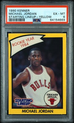 Rookie Card 1988 Kenner Michael Jordan Starting Lineup Ebay 1990