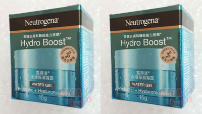 2x NEUTROGENA Hydro Boost Water Gel Cream with Firm Smooth Skin Soft Healthy 15g