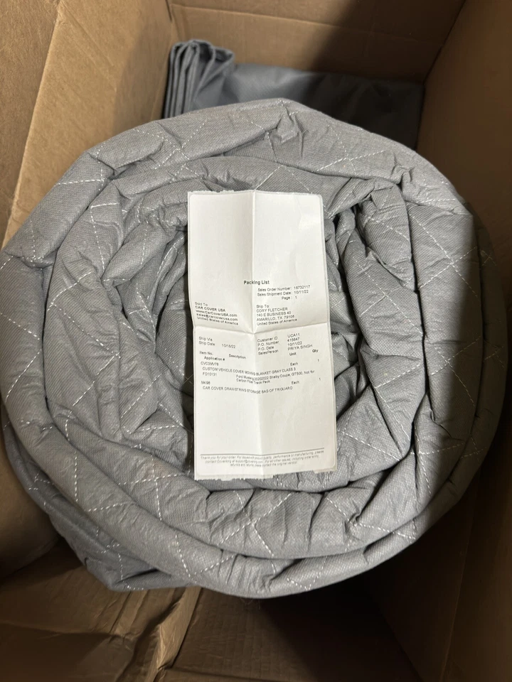 Ford Mustang Shelby GT500 5.2L Cover King Quillted Car Cover NIB - Image 4 of 4