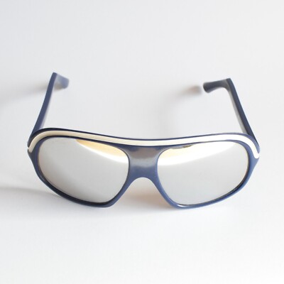 VINTAGE 1970s CEBE GLASS MIRROR LENSES SKI SUNGLASSES MADE IN FRANCE