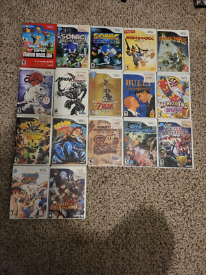 Empty Wii Cases, Wii Game Cases, NO GAMES