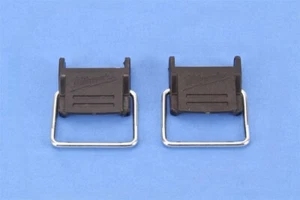 (Pair) (2) Genuine OEM Milwaukee LATCH BUCKLE for Hard Plastic Tool Case