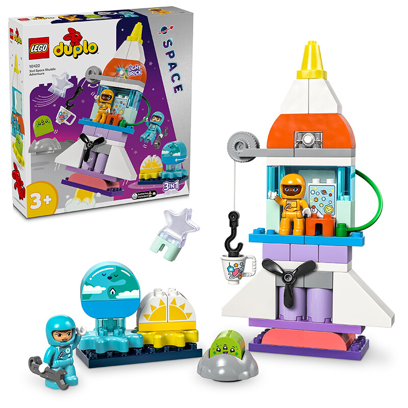 LEGO Duplo La Mia Citta' Avventura Dello Space Shuttle 3 In 1 10422 LEGO foto 3
