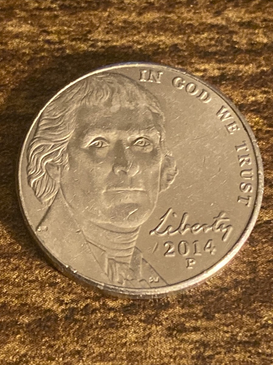 2014 P Jefferson Nickel Five (5) Cent Actual Coin TK3215* | eBay
