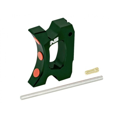 NexxSpeed CNC Aluminum Speed Trigger (Style B) (GREEN) - Tokyo Marui 1911