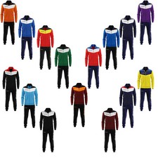 TUTA SPORTIVA GIVOVA CAMPO TRIACETATO SPORT ALLENAMENTO CALCIO UOMO DONNA UNISEX