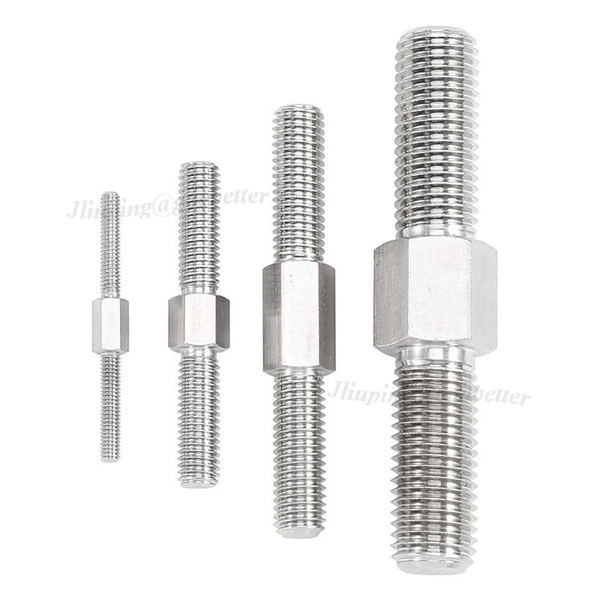 SECCARO Perni filettati con esagono incassato e perno M4 x 8 mm, in acciaio inox V2A VA A2, DIN 915/ISO 4028, 20 pezzi SECCARO Perni filettati con esagono incassato e perno M4 x 8 mm, in acciaio inox V2A VA A2, DIN 915/ISO 4028, 20 pezzi