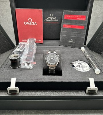 Omega Speedmaster Moonwatch FULLSET 2017 Big Box 42mm Stahl Uhr