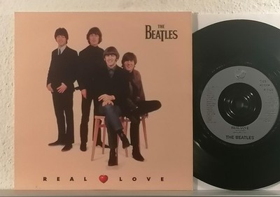 THE BEATLES: REAL LOVE / BABYS IN BLACK - 1996 UK 7''
