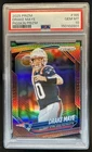 2025 Panini Prizm Drake Maye Pigskin #/180 Patriots PSA 10 GEM MINT